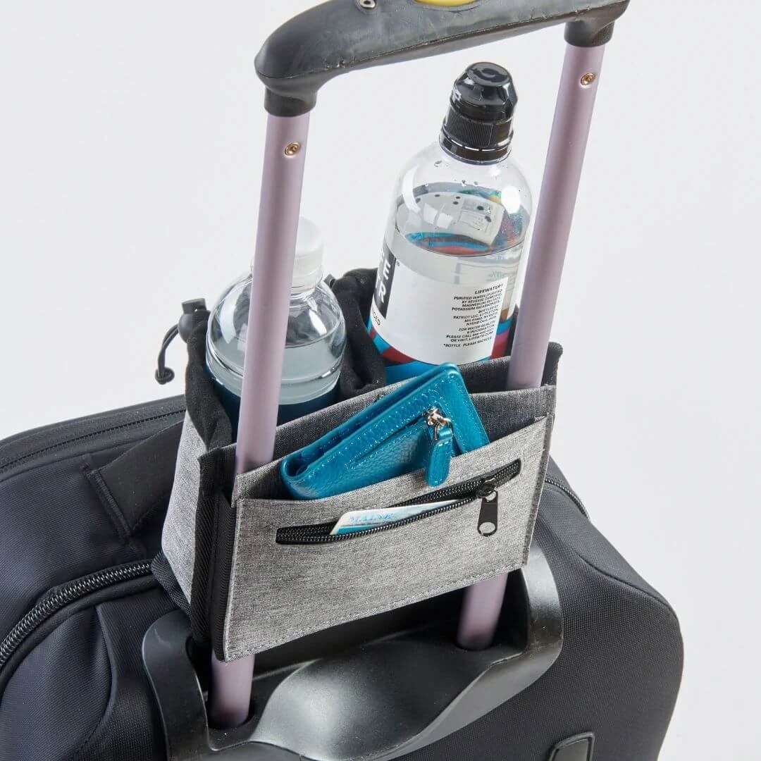 Luggage Cup Holder - New Smooth Trip Products. Prepare for On-Trip Convenience