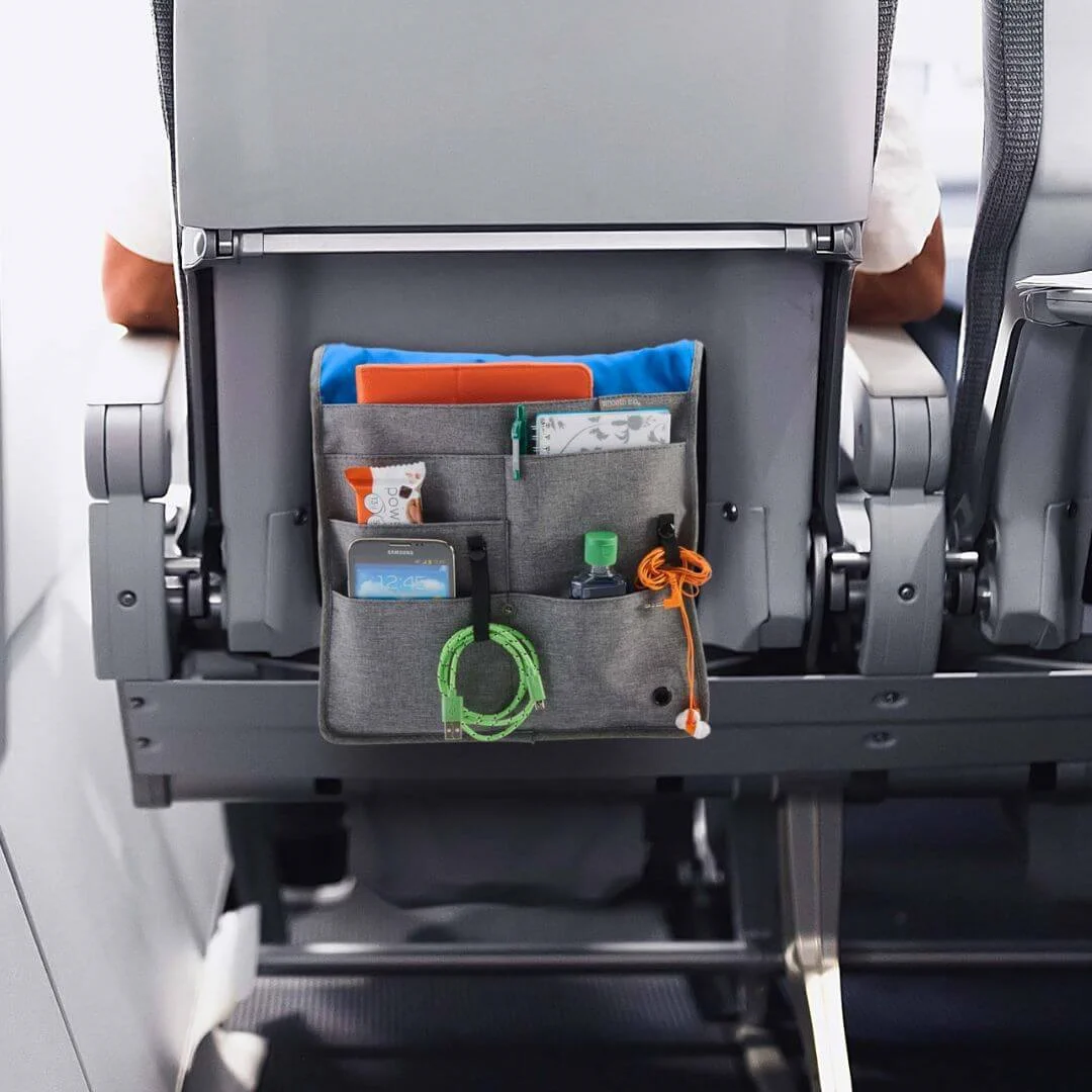 Hanging Seat Back Organizer to Make Travel Comfort Your #1 Priority Hanging Seat Back Organizer to Make Travel Comfort Your #1 Priority