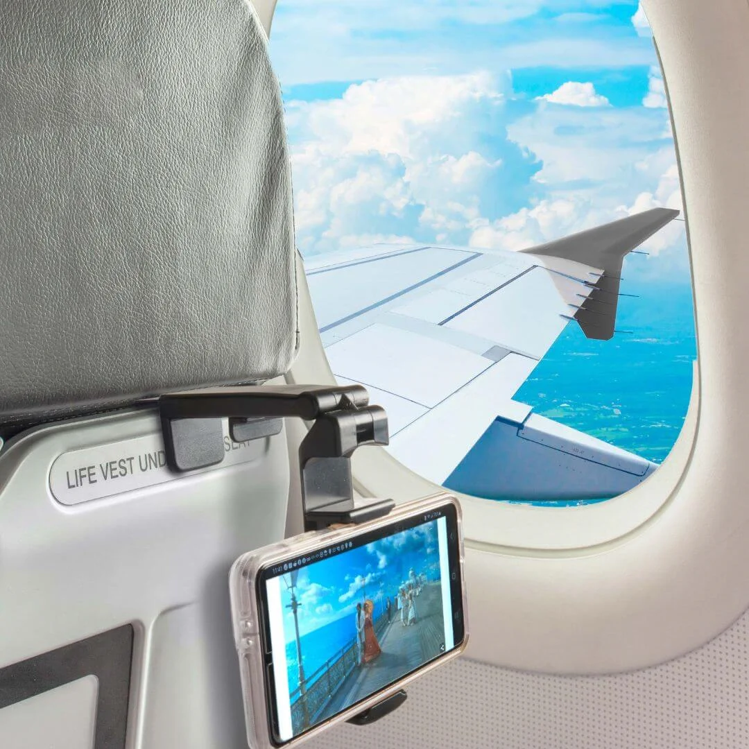 Clip-On Phone Mount Enjoy In-Transit Convenience Clip-On Phone Mount Enjoy In-Transit Convenience
