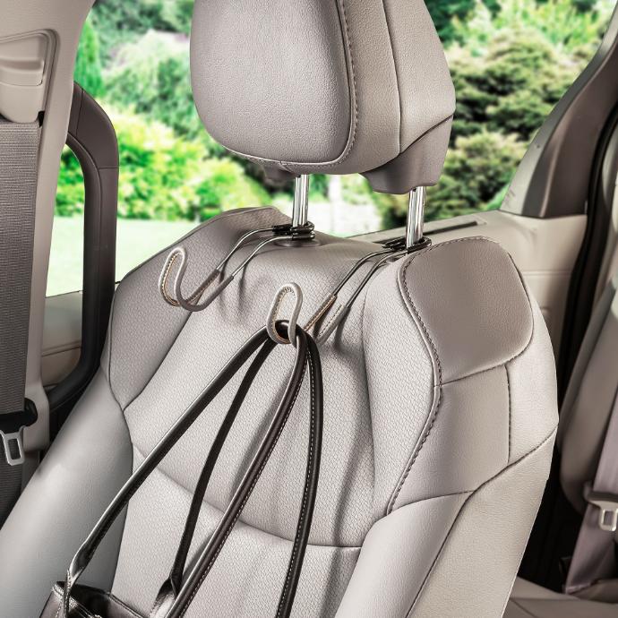 Faux Leather CarHooks - 2 pack Faux Leather CarHooks-2-pack