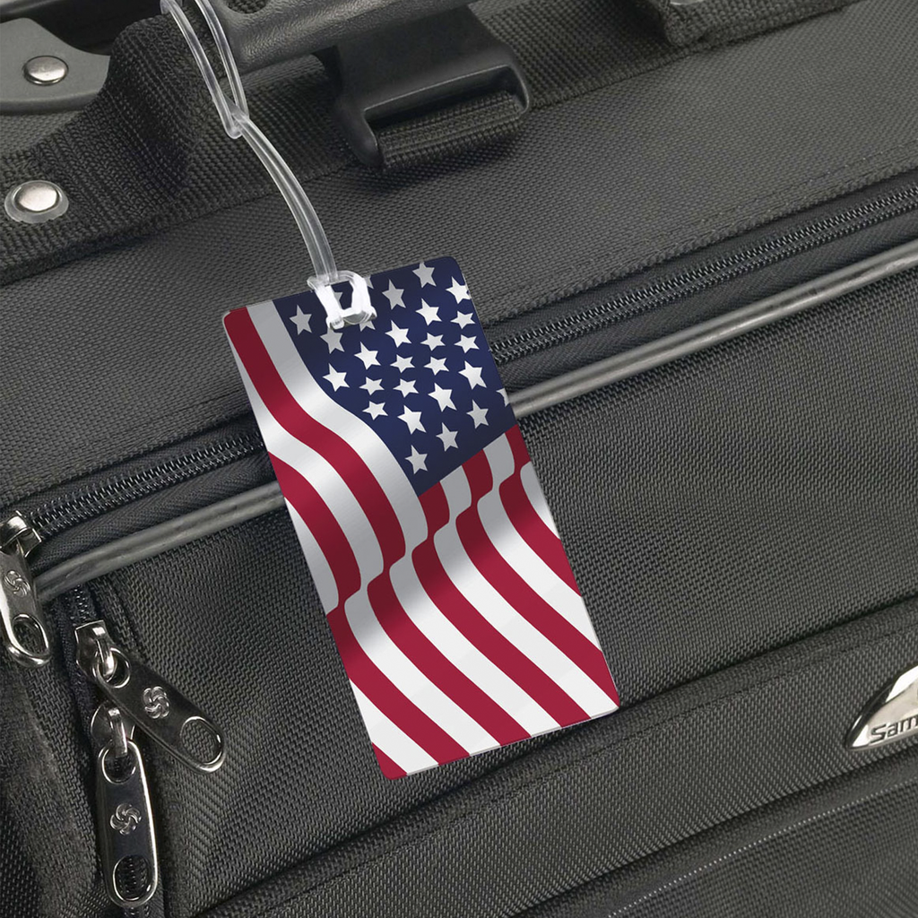 Flag Luggage Tags, American