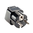 Grounded Europe/Asia Adapter Plug