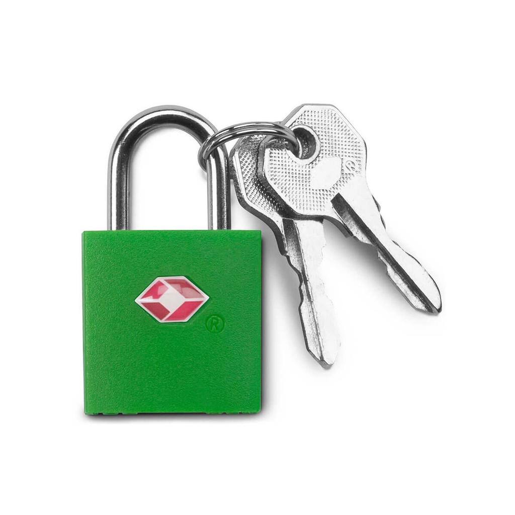 TSA Accepted Luggage Key Locks Green