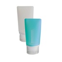 Silicone Travel Bottles - 2 oz - 2 Pack