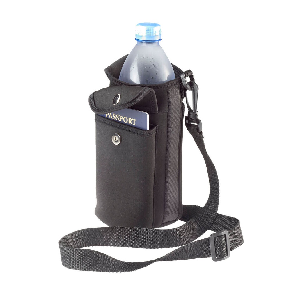 AquaPockets Bottle Carrier Pocket with Passport