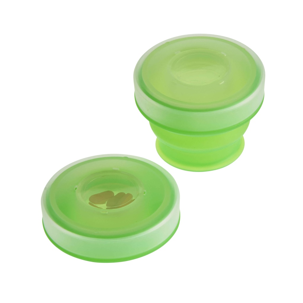 Collapsible Cup & Pill Holder ST-CV80-GRN-2