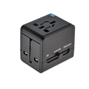 International Adapter Cube with 1USB /1 C port