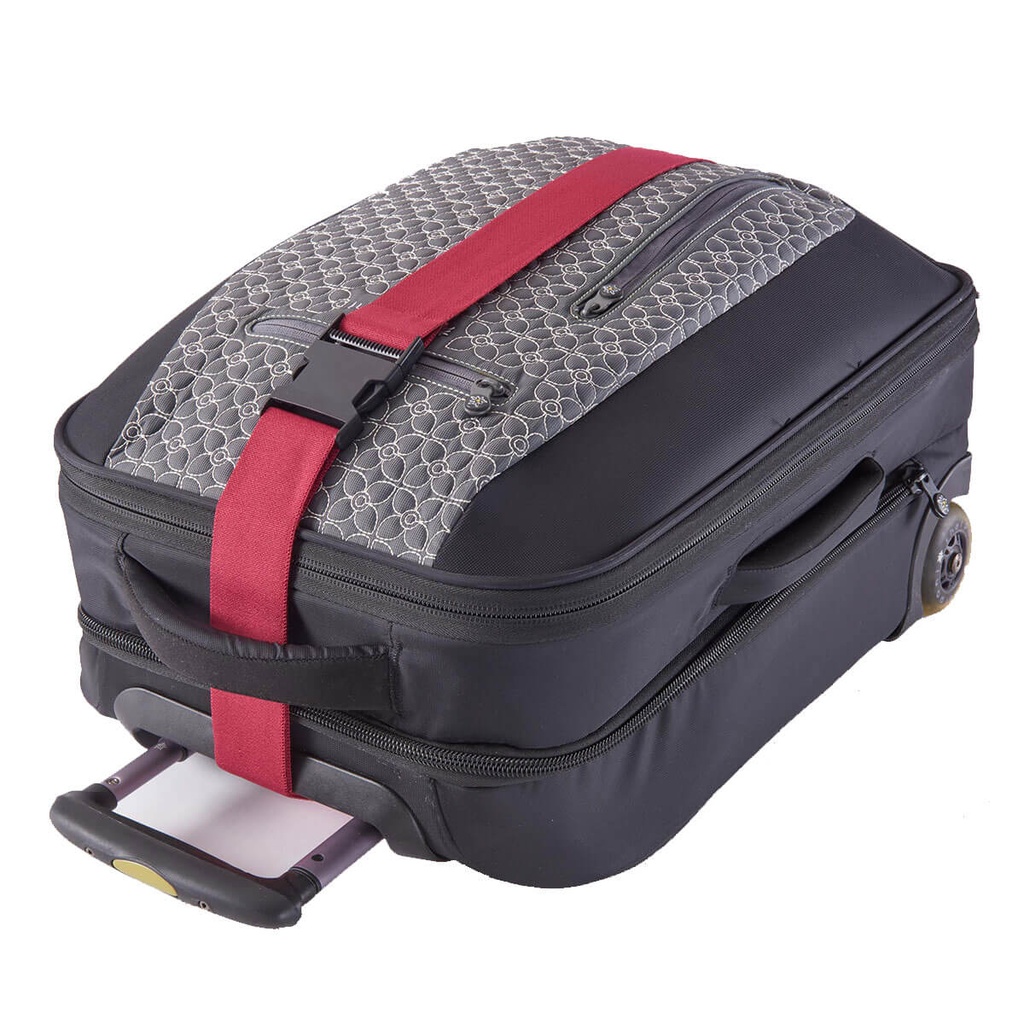 Elastic Luggage Strap Raspberry Luggage