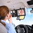 Mirrored Visor Organizer