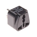 North & South America Grounded Adapter Plug
