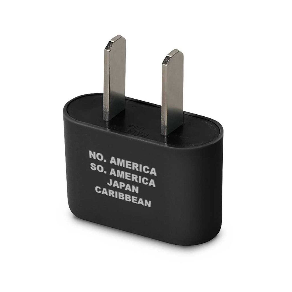 North & South American Adapter Plug - Ungrounded