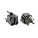 Europe & Asia Adapter Plug -Grounded