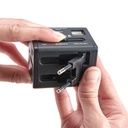 International Adapter Cube with Dual USB Chargers