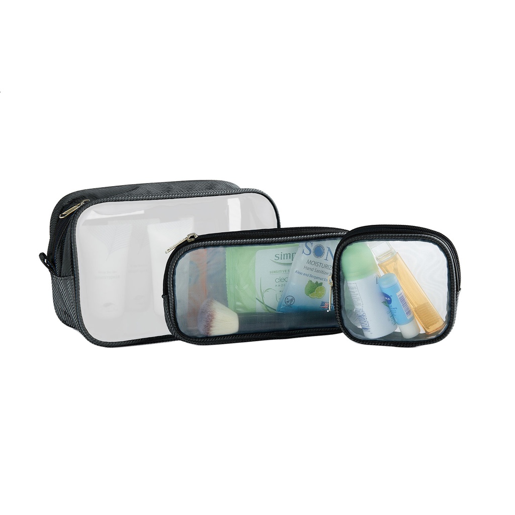 Drip & Dry Travel Cases – set of 3