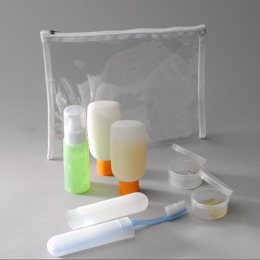 [ST-CC4015-CLR] Carry-On Travel Bottle Set