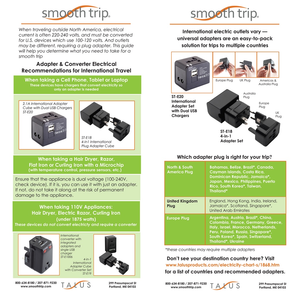 [ST-E1005-WHT] Electrical Brochure