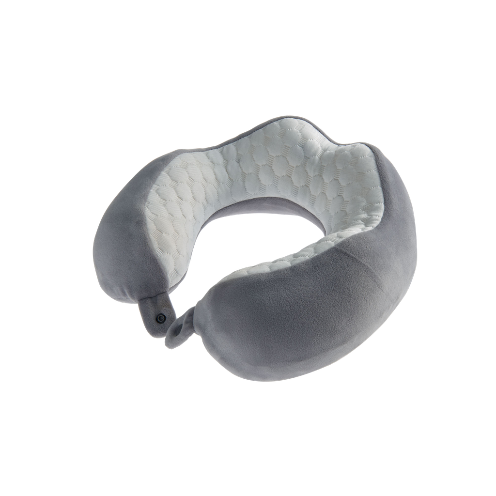 Quilted Memory Foam Travel Pillow