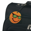 Smiley Face Luggage Tag