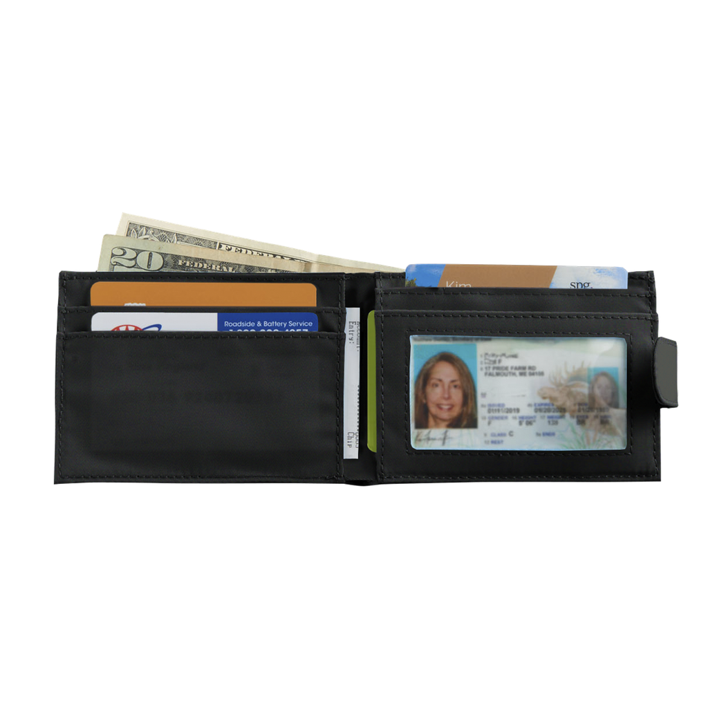 RFID Blocking Bi-fold Wallet