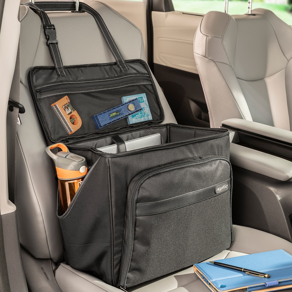[HR-5601-BLK] Portable Front Seat Organizer
