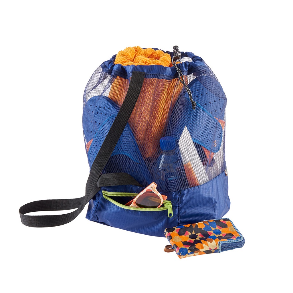 [ST-CV74-BLU] Portagio Mesh Vacation Bag