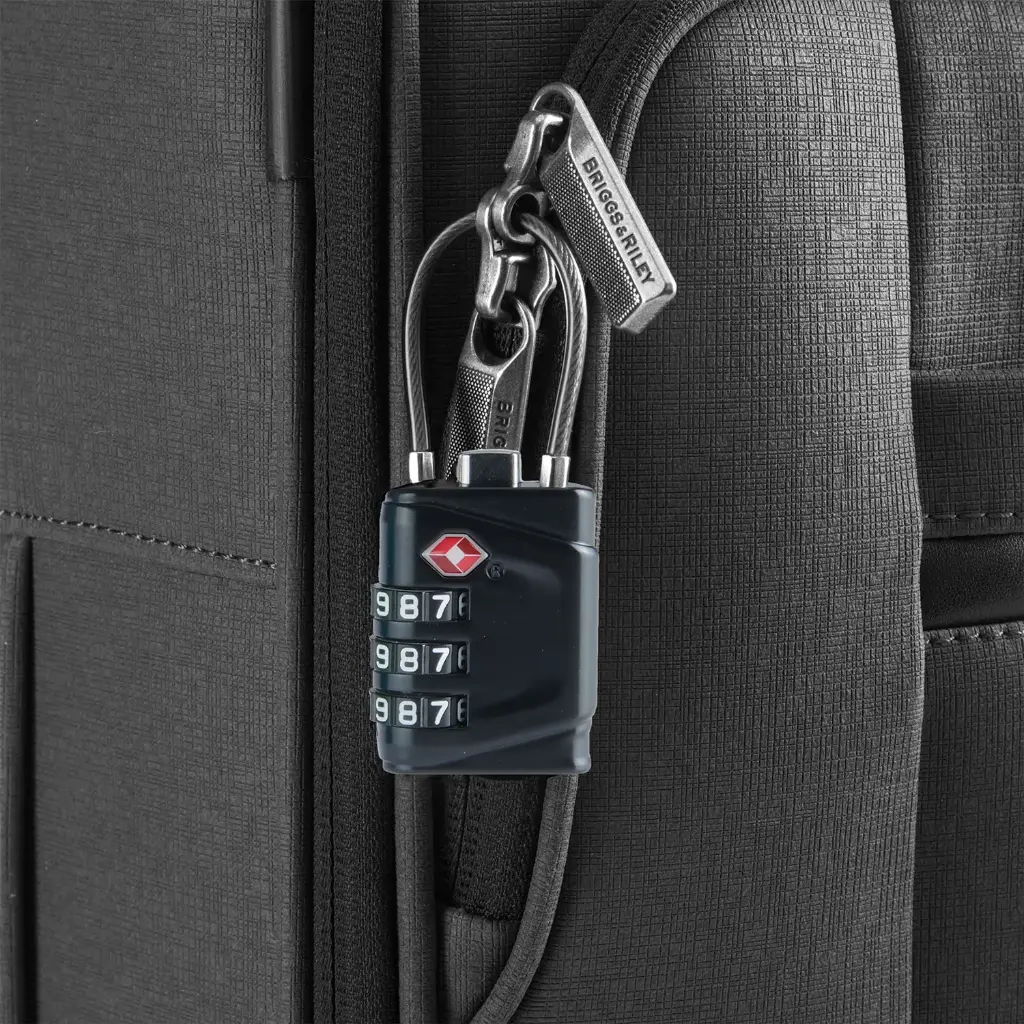 TSA Accepted Easy Read Cable Lock