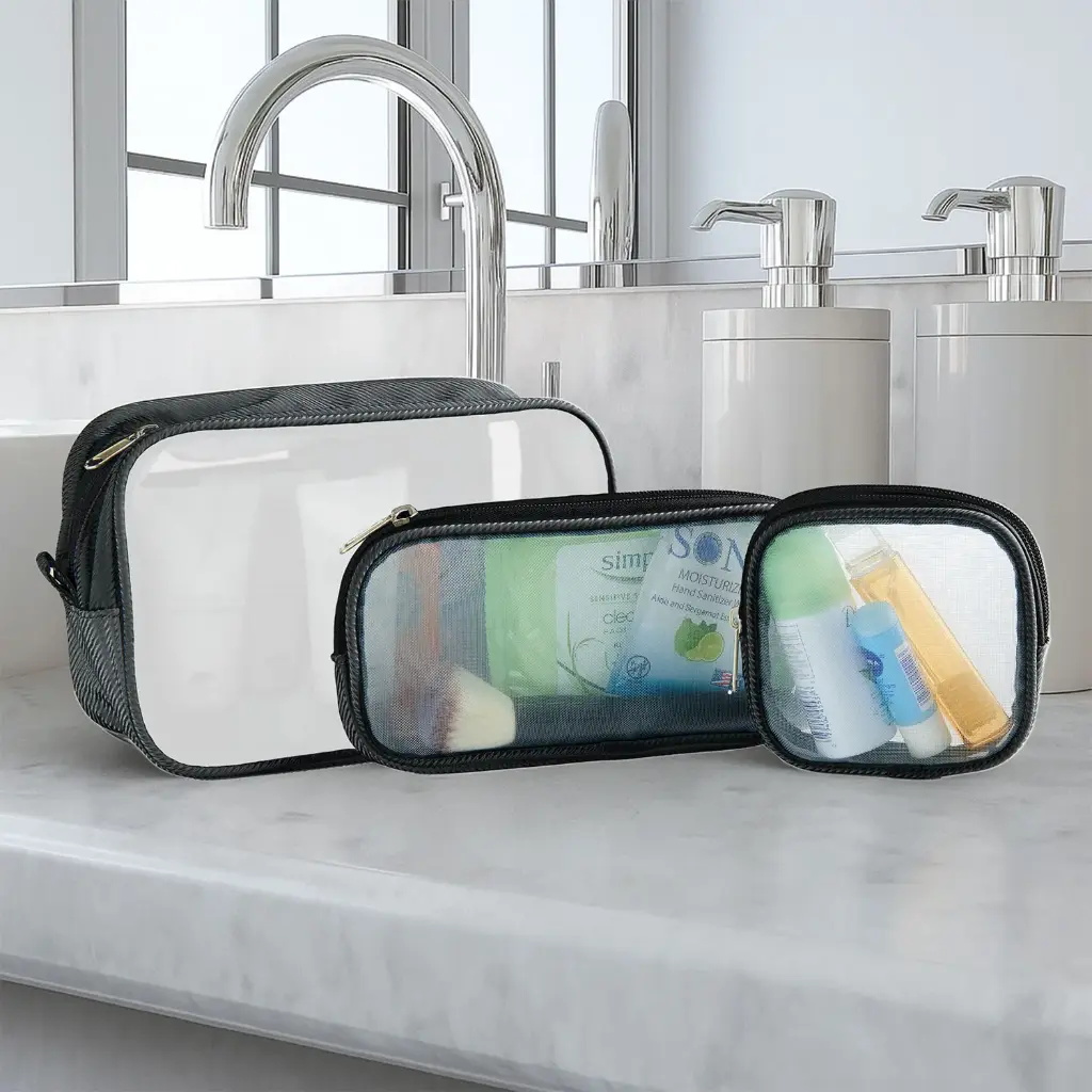 Drip & Dry Travel Cases – set of 3