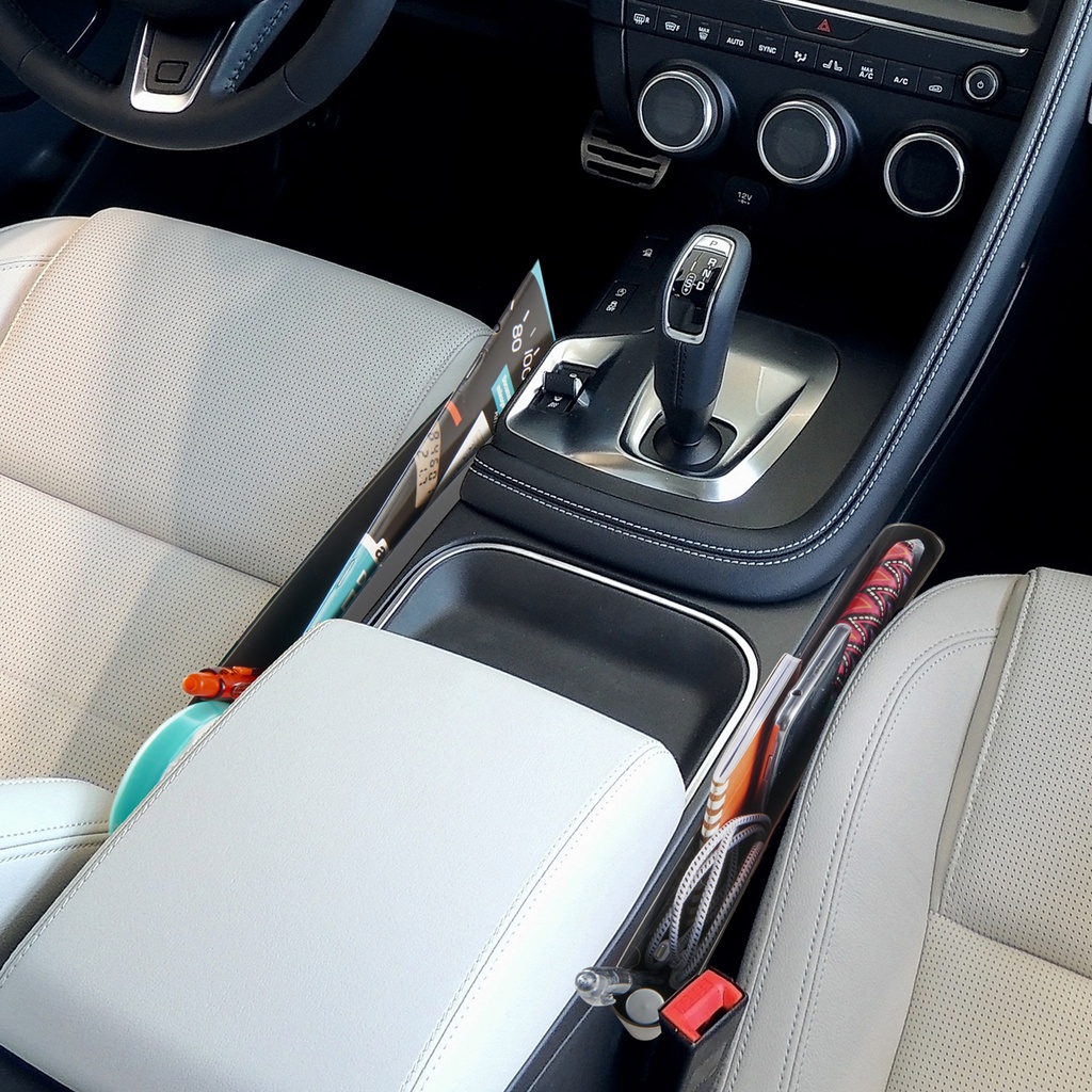 [HR-3545-BLK] Car Seat Wedge Pocket - 2 pack