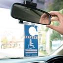 Handicapped Parking Placard Holder