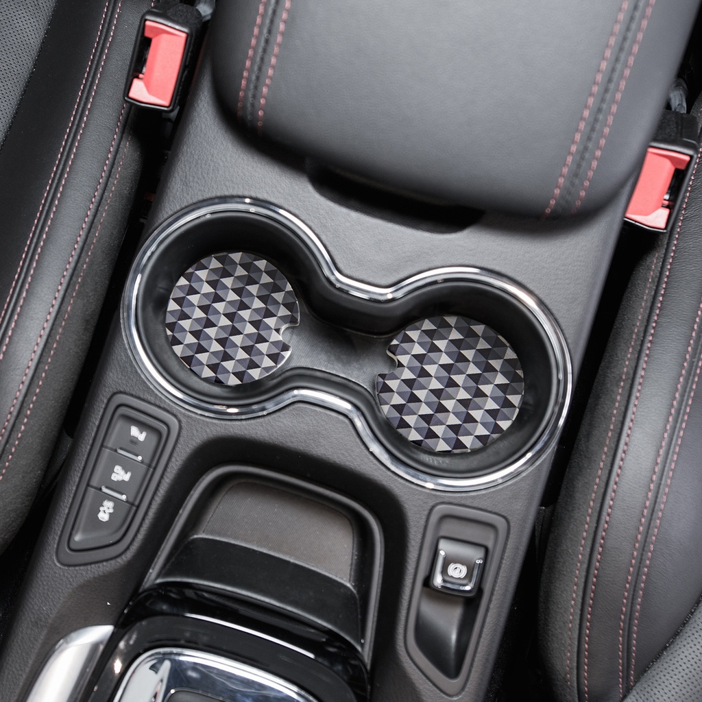 [HR-5590-BLW] Cup Holder Car Coasters - 2 pack