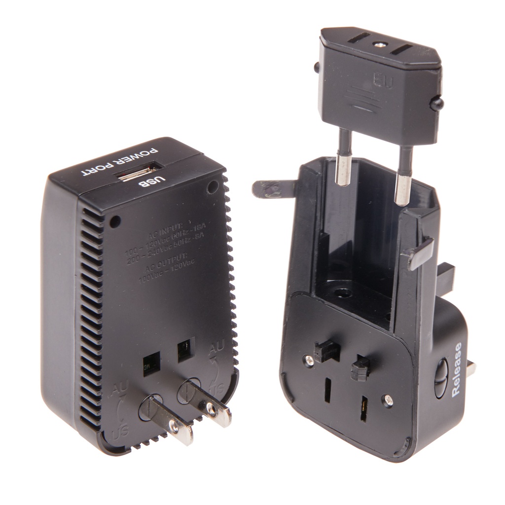 International Converter / Adapter with USB Charger