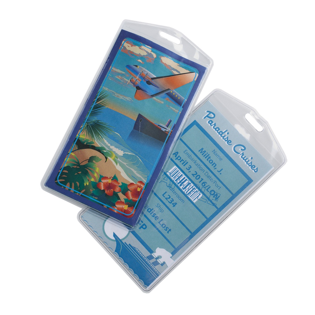 [ST-LT6012-CLR] Cruise ID Tags - 2 pack