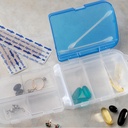 Tri-fold Pill and Storage Box