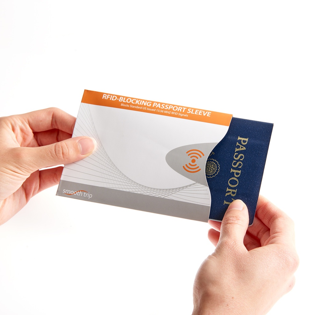 RFID Blocking Passport Sleeve
