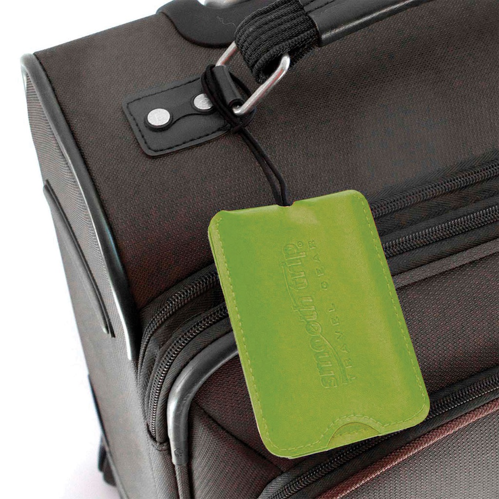 [ST-LT63-GRN] Slide ID Luggage Tags (GRN - Green)