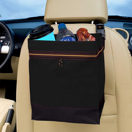 [HR-3504-05BLK] Hanging Auto Litterbag