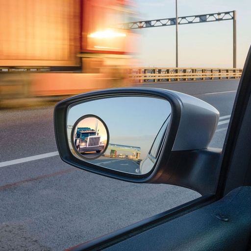 [HR-5589-BLK] Stick-On Blind Spot Mirror
