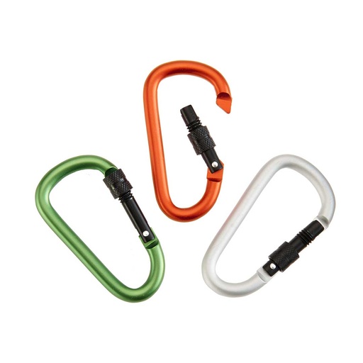 [ST-CV38-AST] Carabiners - 3 pack