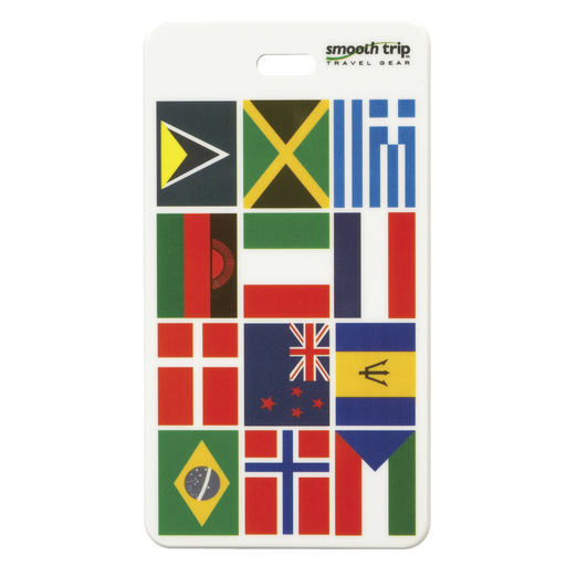 [ST-LT6002-AST] International Flags Luggage Tag