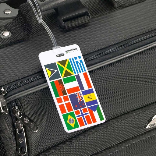 [ST-LT6002-AST] Luggage Tags - International