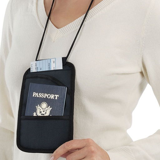 [ST-S5005-BLK] RFID Blocking Boarding Pass Holder