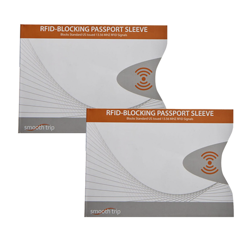 [ST-S5014-WHT] RFID Blocking Passport Sleeve