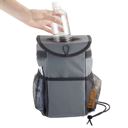 [HR-5567-GRY] StashAway® Console & Headrest Trash Bin