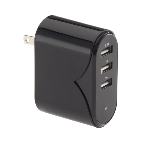 [ST-EL63-BLK] 3 USB Wall charger