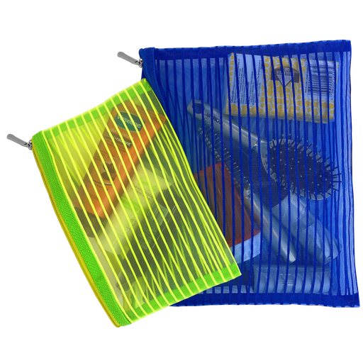 [ST-CV68-BLG] Mesh Travel Pouches - 2 pack