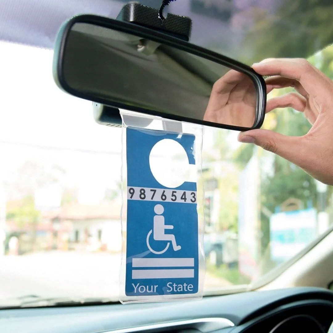 Handicapped Parking Placard Holder